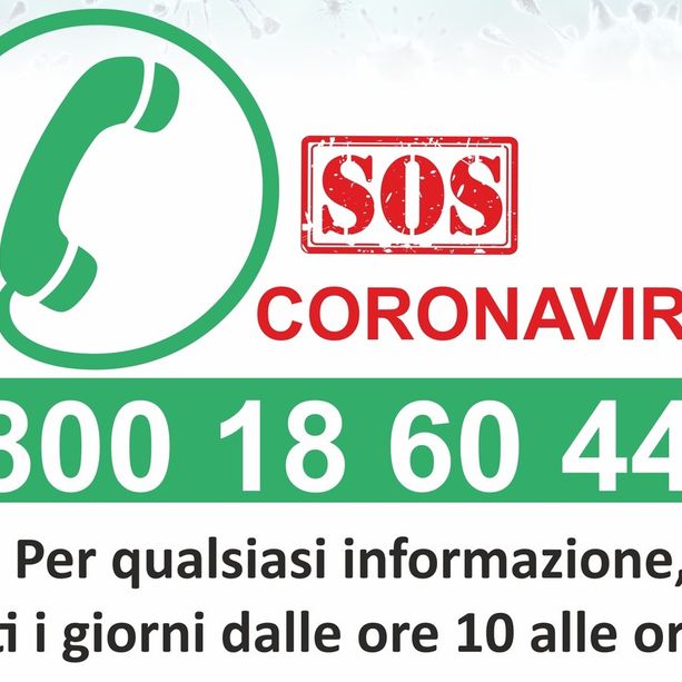 Dal 23 marzo in provincia di Imperia attivo il numero verde &quot;SOS Coronavirus&quot;, un filo diretto tra cittadino e Ospedale