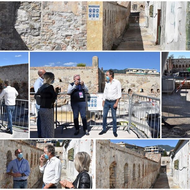 Sanremo: Santa Tecla apre il cantiere del secondo lotto ai cittadini, ecco i luoghi oggetto dei lavori (Foto e Video)