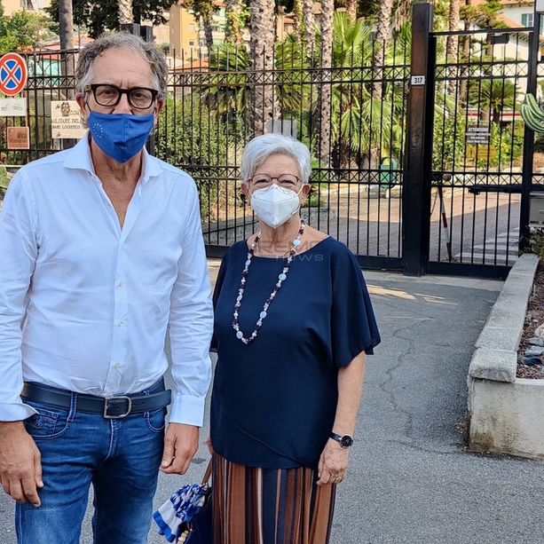 Profughi afgani a Sanremo: il sindaco Biancheri in visita al soggiorno militare “La città sta dimostrando di avere un grande cuore” (Video)