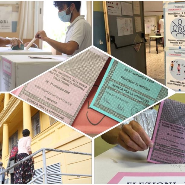 Stop alle votazioni: affluenza Liguria, elezioni regionali al 50,68%, referendum al 59,15%, in linea la provincia di Imperia