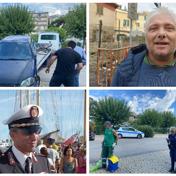 Il Comune di Imperia ‘caccia’ famiglia di senzatetto che viveva in auto nel parcheggio dietro al McDonald's di lungomare Vespucci (foto)