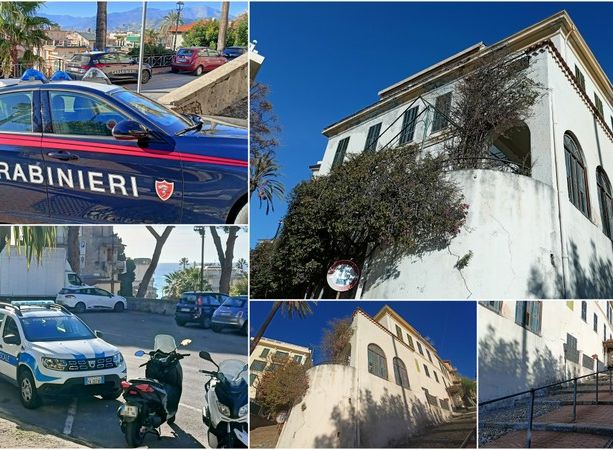 Bordighera, abusivi nell’ex albergo Bellavista: blitz delle forze dell'ordine (Foto e video)