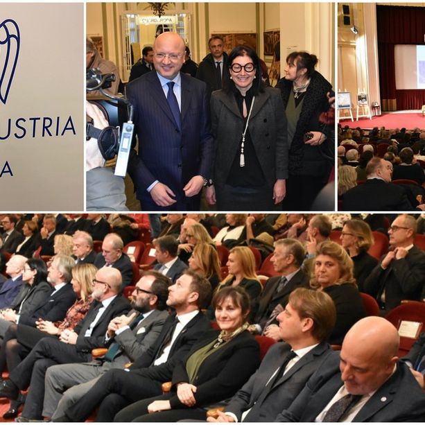 Al Casinò di Sanremo l'assemblea generale di Confindustria e il premio “Cento Anni da Qui” a La Pignese, Ariston e Frantoio Calvi (Foto e Video)