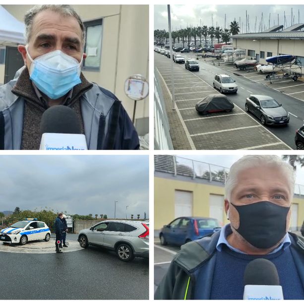Imperia, caos tamponi, l'Asl 1 al lavoro per aprire una seconda postazione al porto. Amoretti: &quot;Una fatica enorme. Risorse molto difficili da trovare visto l'emergenza&quot; (foto e video)