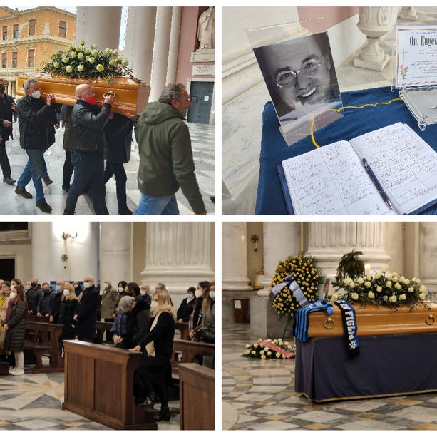 Imperia, la città intera dà l'ultimo saluto ad Eugenio Minasso: &quot;La sua vita eterna non avrà fine. Ha amato tanto questa terra&quot; (foto e video)
