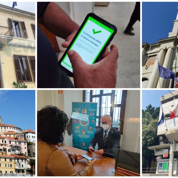 Super green pass per i dipendenti pubblici: a Imperia e Cervo personale 'virtuoso', resta l'incognita San Bartolomeo al Mare
