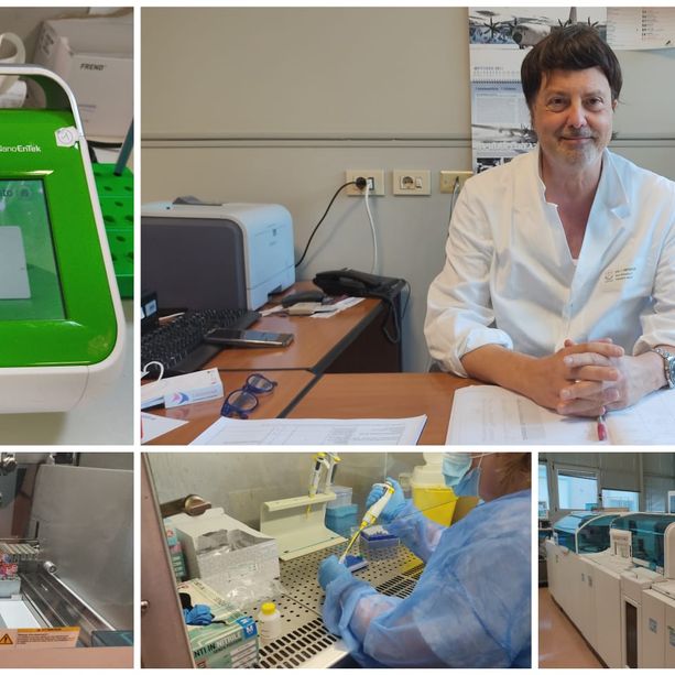 Imperia: viaggio nel laboratorio dei tamponi, Poggi &quot;Fase calante grazie al vaccino, ma non solo Covid. Al giorno analisi per oltre 2.000 pazienti&quot; (Foto e Video)