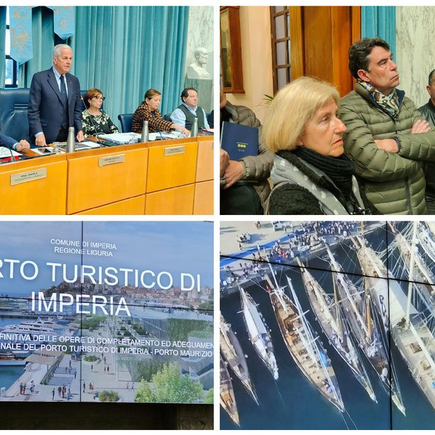 Imperia, Porto turistico in consiglio comunale: in arrivo hotel a 5 stelle e nuove abitazioni residenziali (foto e video)