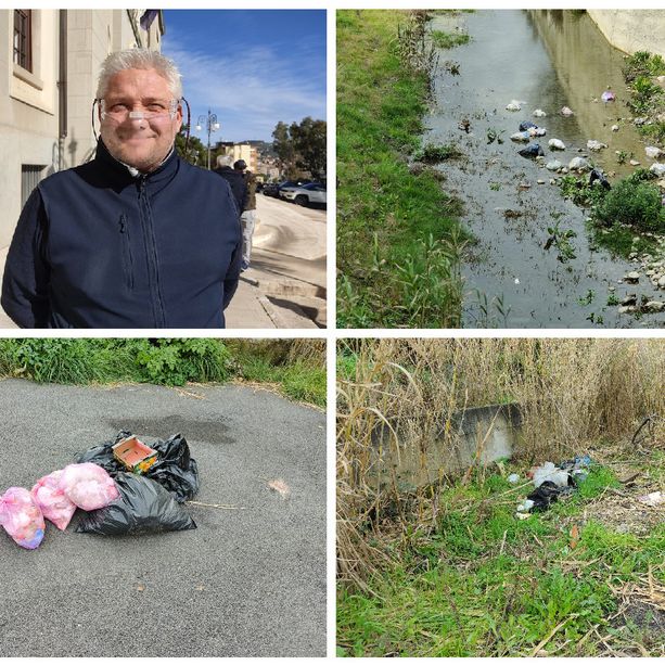 Imperia, getta i rifiuti nel torrente Caramagna e va via: donna incastrata dalla telecamera multa di 450 euro (foto)