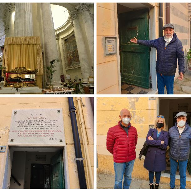 Imperia, Giacomo Raineri: “Le spoglie mortali di San Leonardo tornino nella sua casa al Parasio, vi spiego perché”  (foto e video)