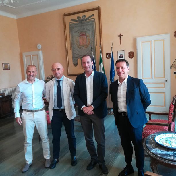Sanremo: incontro del sindaco e dell'assessore Sindoni con i dirigenti Rai