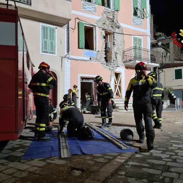 Esplosione a Soldano: esclusa la presenza di altre persone sotto le macerie