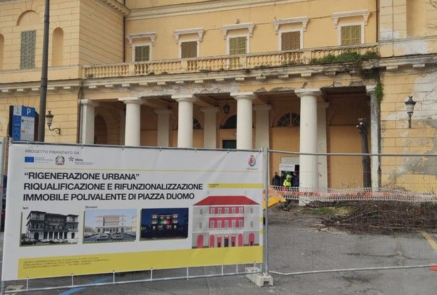Imperia, con i lavori di piazza Duomo trovare un parcheggio è un’impresa