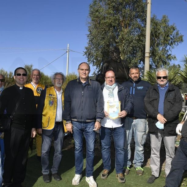 Sanremo: cerimonia per il 153° dalla nascita di Padre Semeria, la Cna sistema l'aiuola di Coldirodi (Foto)