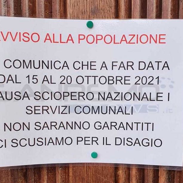 A Badalucco comune chiuso per sciopero contro il green pass, Sindaco &quot;Ognuno è libero di aderire ma le regole vanno rispettate&quot;