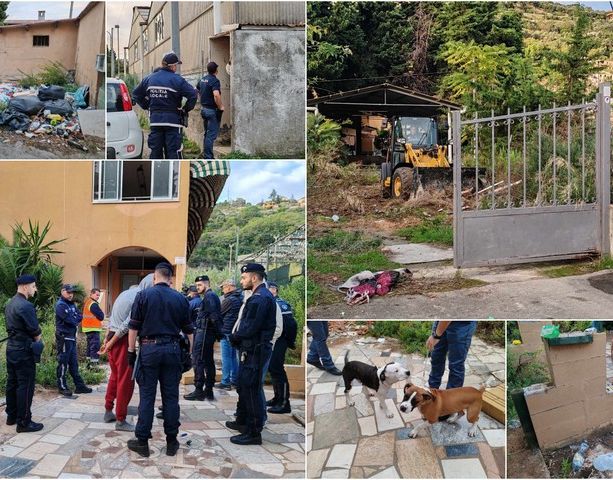 Migranti a Ventimiglia, sgomberati tennis club e bocciofila a Peglia (Foto e video)