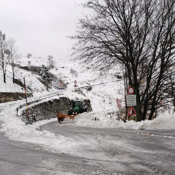 Weekend invernale alle porte, scatta l'allerta gialla per neve e vento anche nell'Imperiese