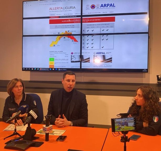 Maltempo in Liguria, Arpal: &quot;Il grosso delle precipitazioni non è ancora arrivato, attendiamo rovesci e temporali&quot;