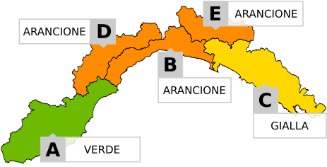 Torna il maltempo sulla Liguria: allerta arancione su centro-ponente e nelle valli interne