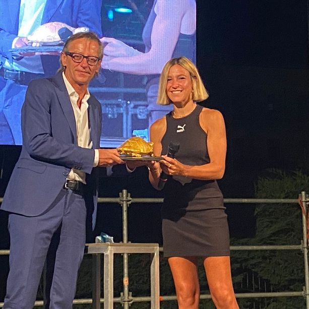 Albenga, festa grande per Luminosa Bogliolo: la campionessa azzurra ha ricevuto il premio Emys Award (FOTO e VIDEO)