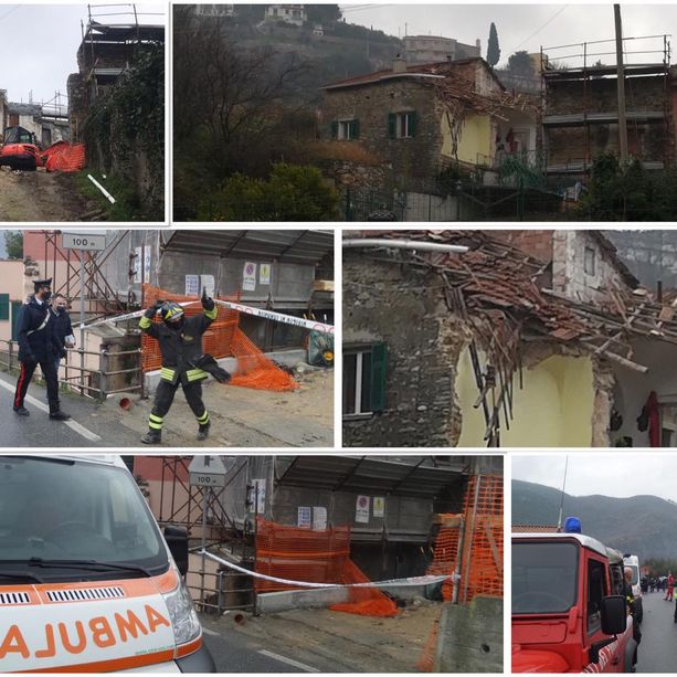 Tovo, crollo all'interno di un cantiere edile: morto un uomo travolto dalle macerie (FOTO)