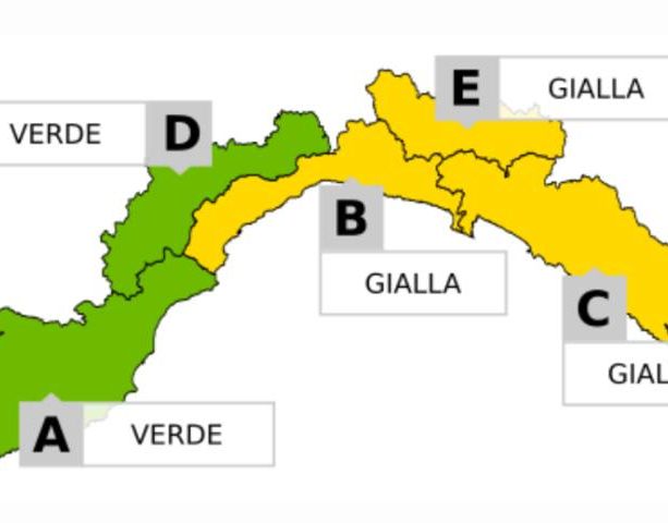 Maltempo in arrivo, allerta gialla per temporali sul centro-levante
