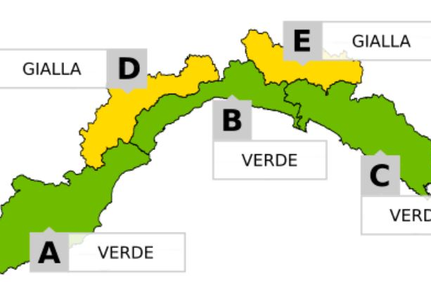 Neve in Val Bormida e Valle Erro, nel pomeriggio scatta l'allerta gialla