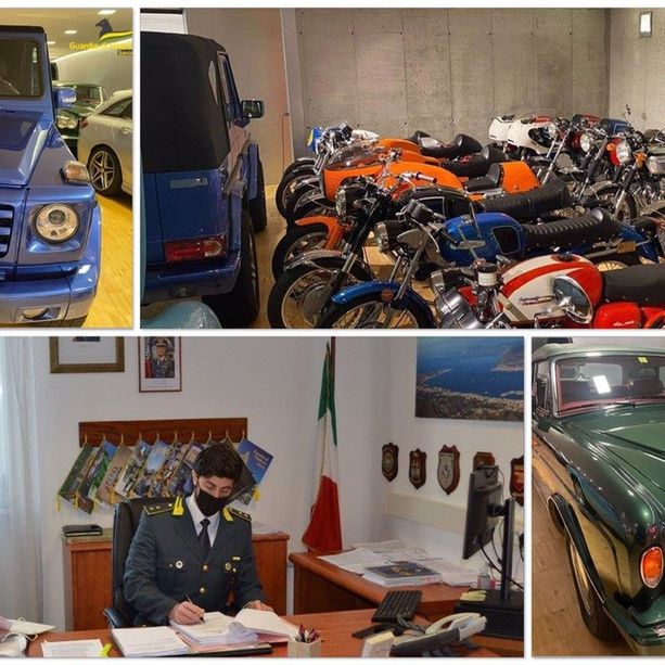 Contrabbando aggravato, la Finanza sequestra auto e moto di lusso per un valore di 750 mila euro (FOTO)