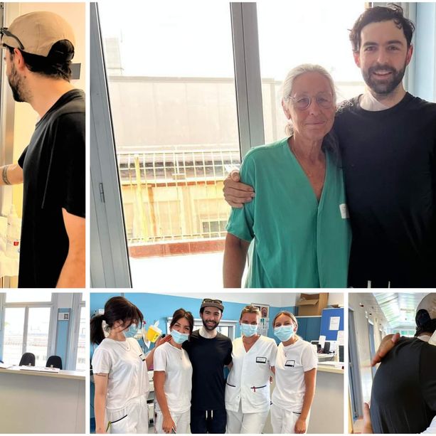 Il biker Iago Garay lascia Santa Corona: &quot;Questo ospedale e i loro operatori rimarranno per sempre nel mio cuore&quot;