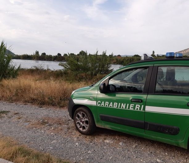 Incendio boschivo ad Andora, piromane denunciata dai Forestali