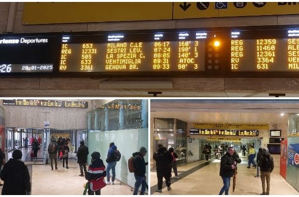 Caos treni, inconveniente tecnico alla linea elettrica tra Finale e Savona: circolazione sospesa, attivati bus sostitutivi (FOTO)