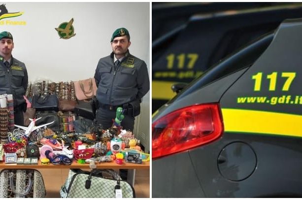 Blitz della Guardia di Finanza, sequestrati 21mila prodotti contraffatti o non sicuri