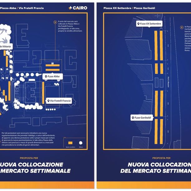 Cairo, una nuova collocazione per il mercato settimanale: la proposta del candidato sindaco Fulvio Briano