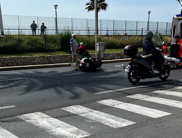 Incidente tra scooter e auto a Pietra Ligure: codice rosso per il conducente della due ruote