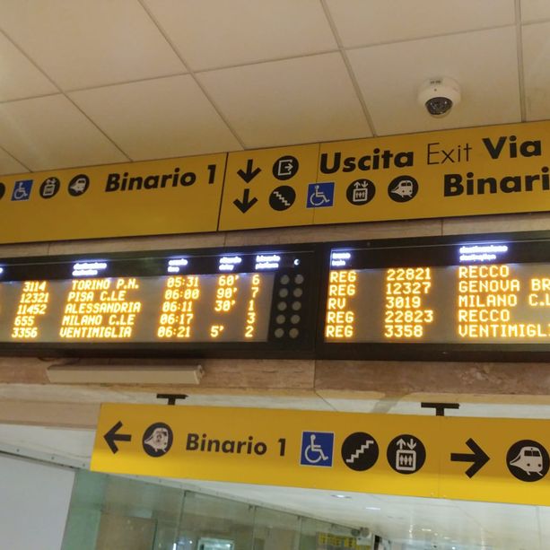 Treni in tilt per un guasto elettrico: circolazione rallentata sulla linea Genova - Ventimiglia, sospesa tra San Giuseppe di Cairo e Savona