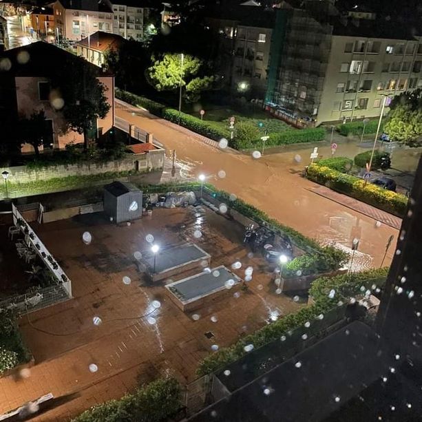 Maltempo, esonda il torrente Quiliano: il Comune quilianese sotto l'acqua (FOTO E VIDEO)