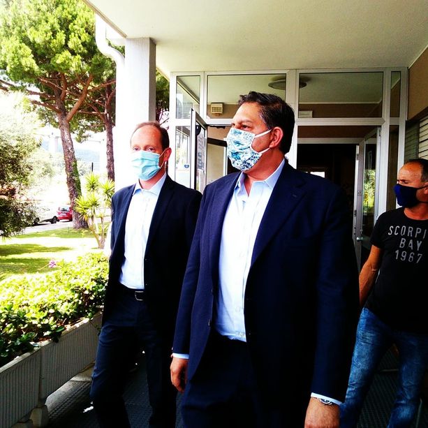 Parte da Andora la visita del presidente Toti nel ponente savonese: infrastutture al centro del summit in Comune (FOTO e VIDEO)