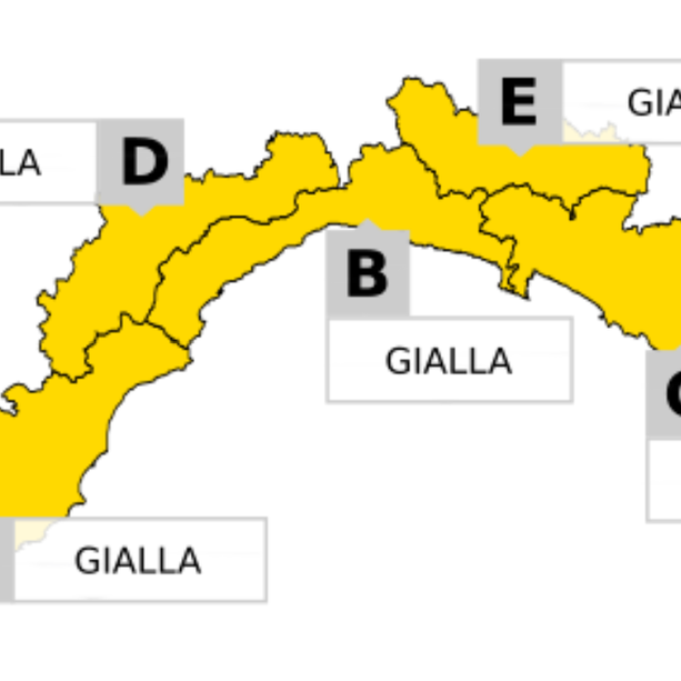 Temporali in arrivo sulla Liguria, l'Arpal emana l'allerta gialla dalla mattinata di lunedì