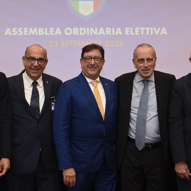 Calcio. Giulio Ivaldi è stato rieletto vicepresidente nazionale della Lega Nazionale Dilettanti, al vertice confermato Giancarlo Abete