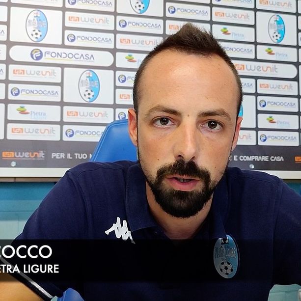 Calcio, Pietra Ligure. Il monito di Cocco dopo l'1-1 con il Molassana: &quot;La squadra ha il dovere di rispettare le proprie caratteristiche&quot; (VIDEO)