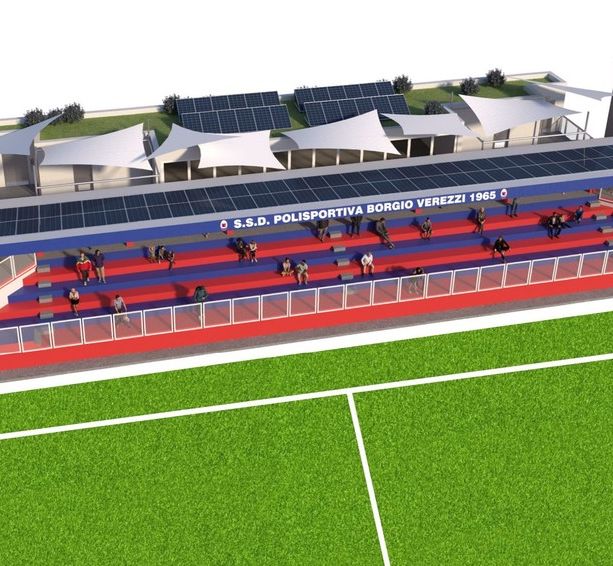 Calcio, Borgio Verezzi. Ecco il progetto del nuovo &quot;Comunale&quot;, investimenti per quasi due milioni di euro