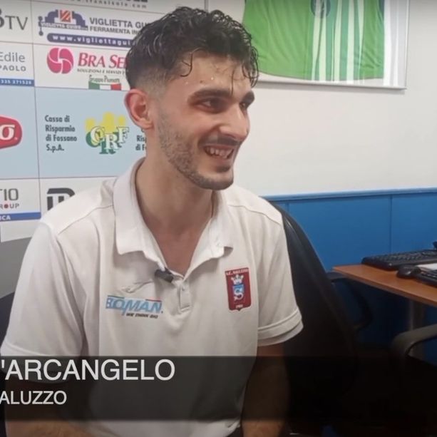 Calcio. C'è anche l'alassino D'Arcangelo nel Saluzzo dei miracoli: &quot;Obiettivo doppia cifra, una dedica speciale va alla mia famiglia (VIDEO)