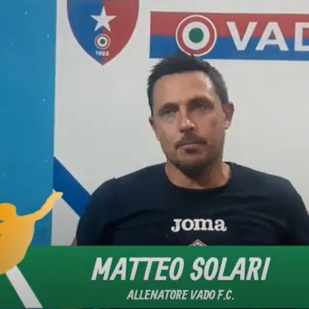 Calcio, Vado. Solari si gode prestazione e passaggio del turno: &quot;Importante vincere contro una squadra forte, ma dobbiamo migliorare sotto molti aspett&quot; (VIDEO)