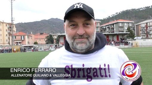 Quiliano&amp;Valleggia, testa al ritorno contro il Pontelungo. Mister Ferraro: &quot;Loro già attrezzati per la Promozione, ma chi andrà in campo darà il massimo&quot;
