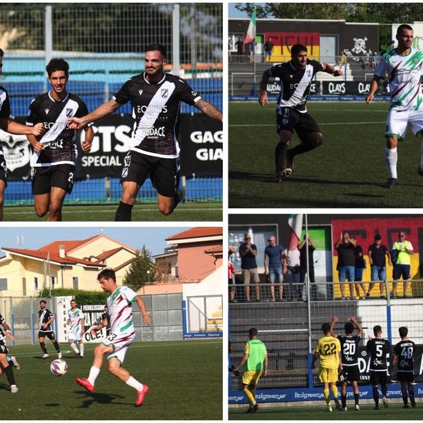 Calcio, Serie D. Berretta gol e l'Albenga batte l'Rg Ticino (LA FOTOGALLERY)