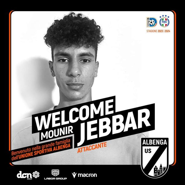 Calciomercato, Albenga. Torna Mounir Jebbar, ora è ufficiale
