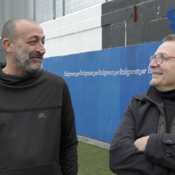 Calcio, Albenga. Colla e Lupo impressionati dalla squadra bianconera: &quot;Hanno lottato su ogni pallone, ora tutti uniti per il finale di campionato&quot; (VIDEO)