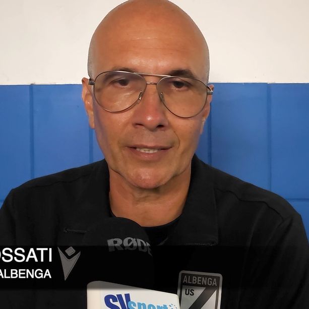 Calcio, Albenga. Fossati ha un aggettivo per i bianconeri: &quot;Belli! Non era facile fermare l'Alcione, cuore e intensità non dovranno mai mancare&quot; (VIDEO)
