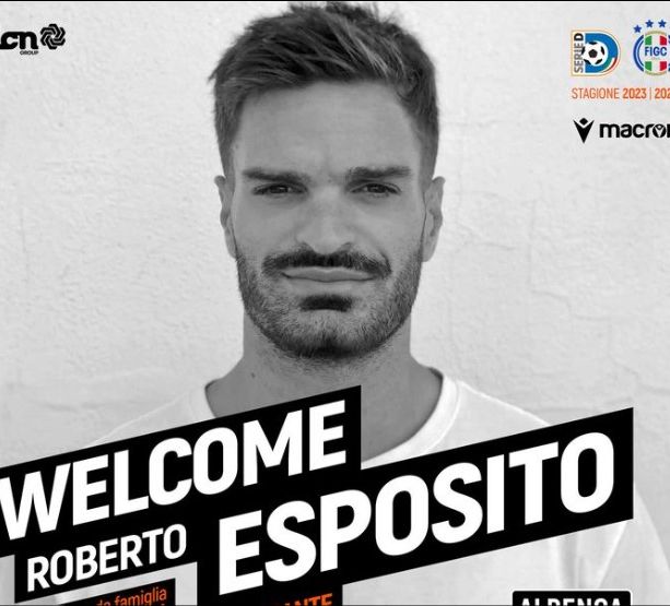 Calciomercato. L'Albenga ufficializza un nuovo attaccante, è Roberto Esposito