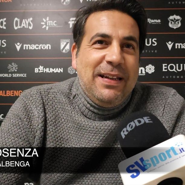 Calcio, Albenga. Il presidente Cosenza auspica un riavvicinamento della città: &quot;Tornerà la serenità di inizio stagione. Vendere? Non ci pensiamo, ma aperti a nuovi ingressi&quot; (VIDEO)